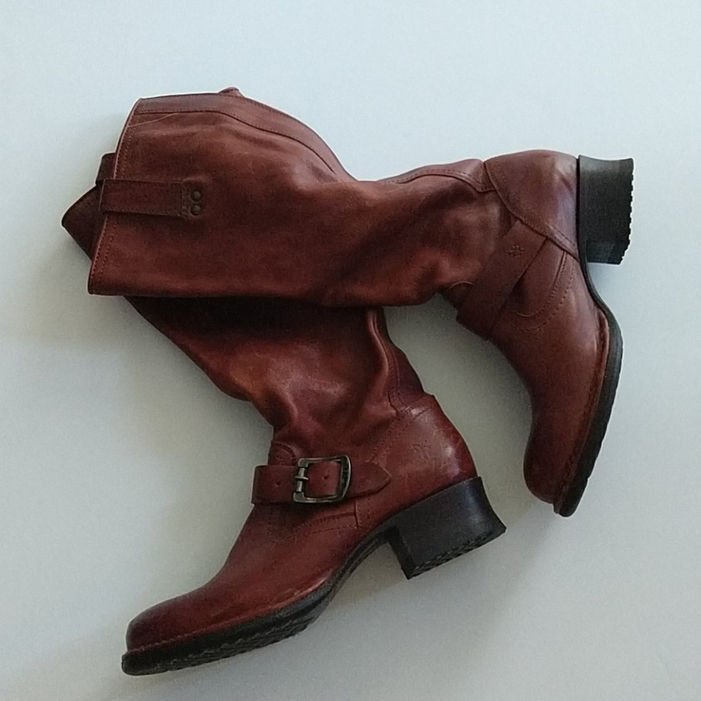 Frye heeled boot size 6.5